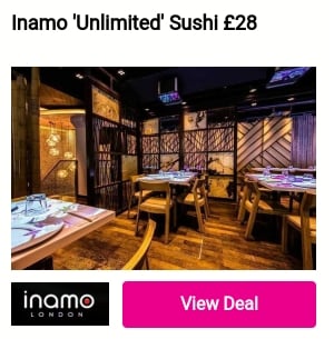 Inamo 'Unlimited' Sushl 29.95 Inamoe View Deal 