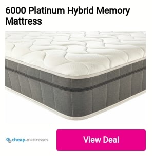 6000 Platinum Hybrid Memory Mattress 