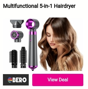 Multifunctional 5-in-1 Hairdryer 