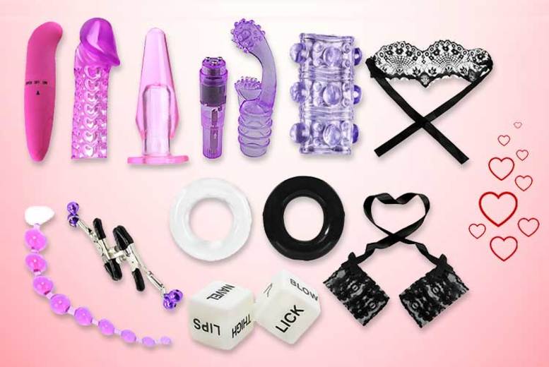 £29.99 instead of £114 (from Fifty Shades of Lust) for a 12pc couples toy kit - save 74%