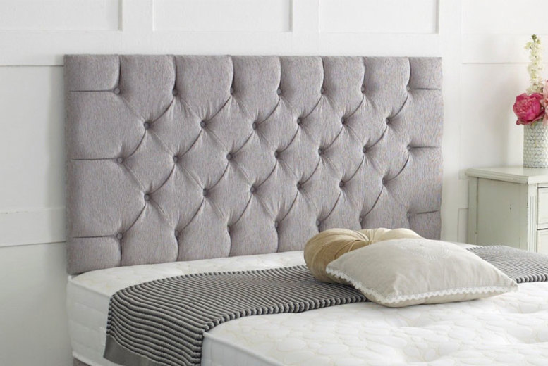 Chesterfield Chenille Headboard – 6 Sizes & 8 Colours!
