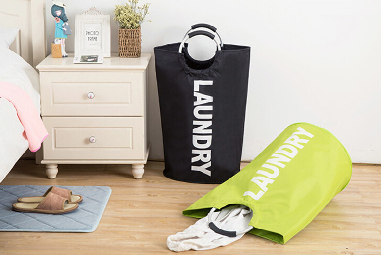 Foldable Clothes Laundry Bag – 6 Colours!