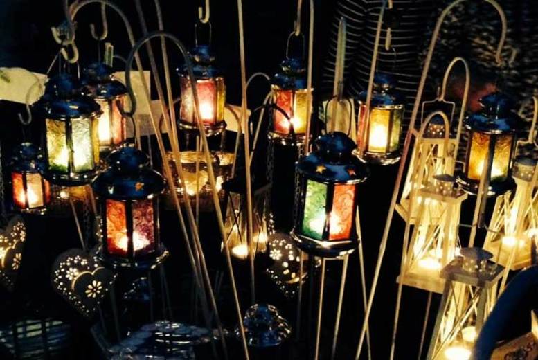 4pk Tea Light Lanterns – 3 Colours!