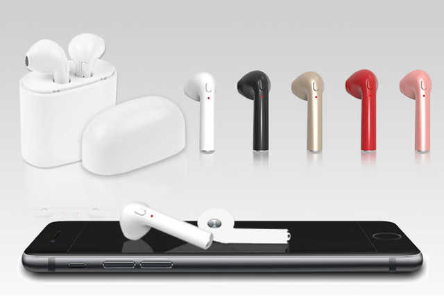 Apple-Compatible Wireless Bluetooth Earbuds with Charge Case