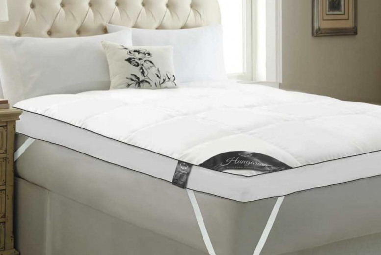 12.5 cm dickens goose feather mattress topper