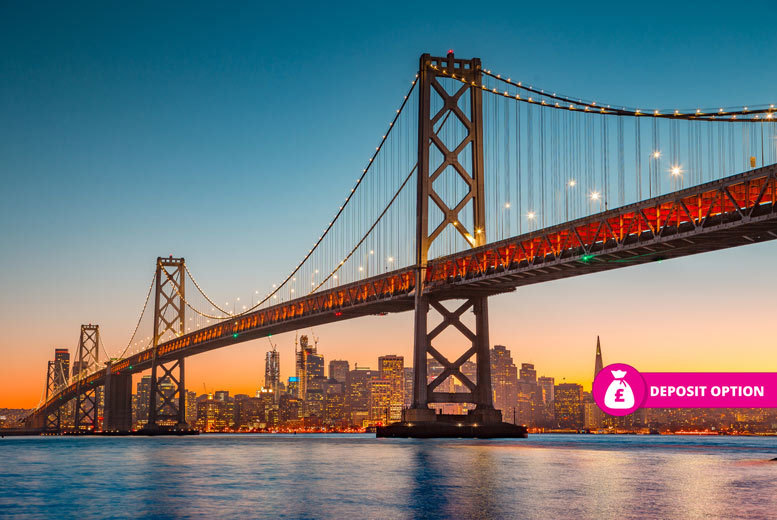 8nt New York, San Francisco & Las Vegas Adventure & Flights
