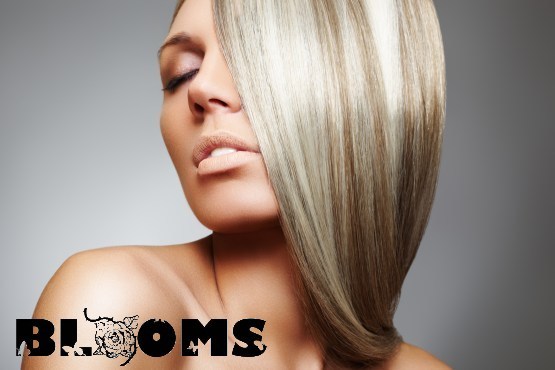 ... treatment + blow dry from Blooms banish roots & save 75%