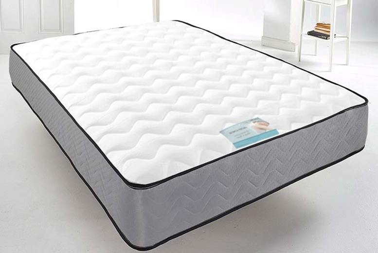 Grey Cool Blue Memory Foam Mattress - 6 Sizes