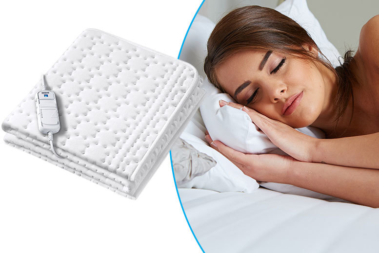 monogram allergy free heated mattress cover