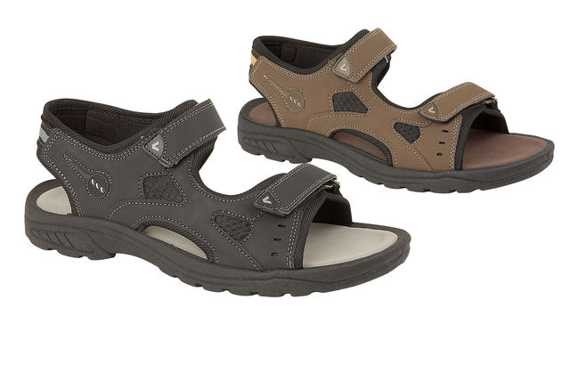 Mens Velcro Strap Sandals | Shop | Wowcher