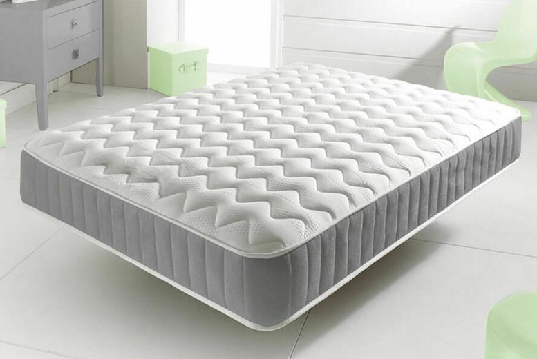 Quilted Memory Sprung Mattress - Small Single - Super king