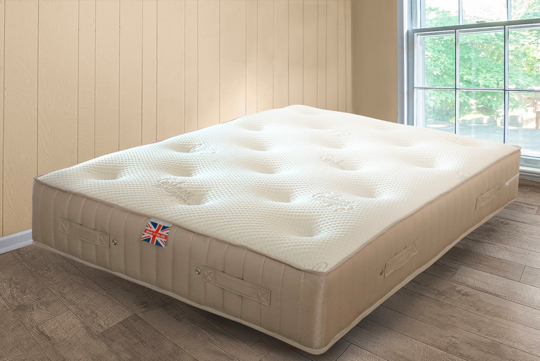 single sprung mattress with memory foam