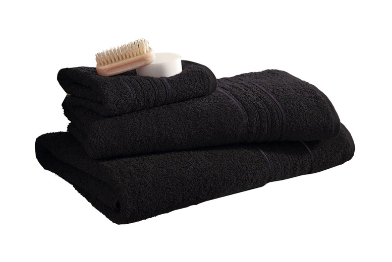 Hampton 100% Cotton Hand or Bath Towels – 4 Pack, 20 Colours | Wowcher
