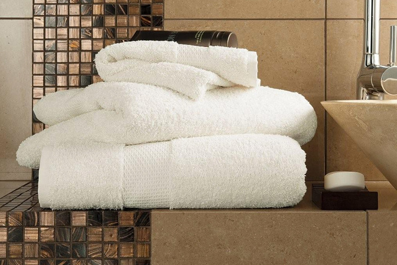 Bath Towels or Hand Towels – Egyptian Cotton – 17 Colours! | Wowcher