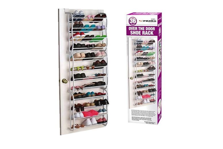 36 Pair Over The Door Shoe Rack Shop Wowcher