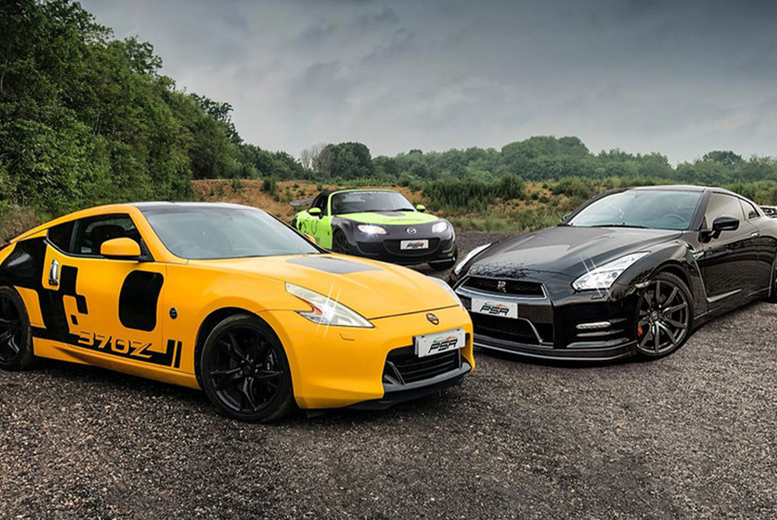 Junior Nissan GTR & Nissan 370Z Driving Experience – Up to 12 Laps, 7 UK Locations, Upgrades Available – PSR Experience | Wowcher