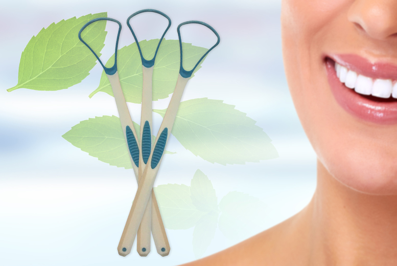 Glamza Tongue Scraper - Fresh Breath Essential | Wowcher