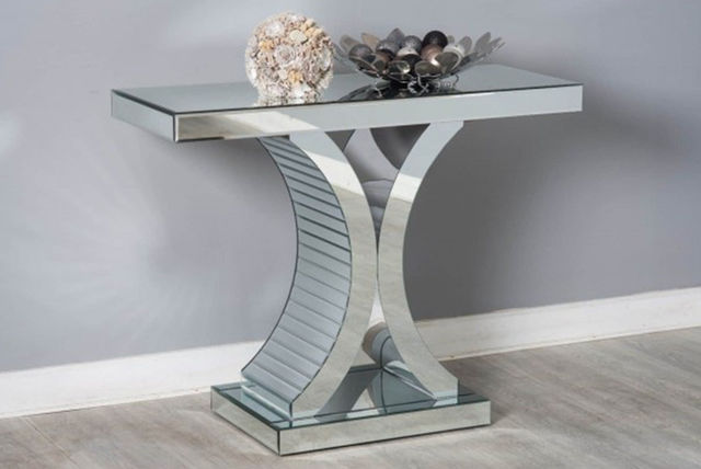 Mirrored C Shape  Console  Table Deal Wolverhampton