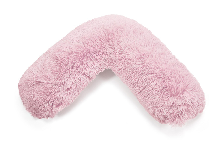 Teddy Fleece V-Shaped Pregnancy Pillowcase - Super-Soft, Anti-Allergenic, Machine Washable - 10 Colours | Wowcher