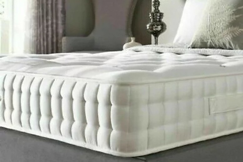 Belgian Damask Tufted 4000 Pocket Spring Mattress - 5 Sizes