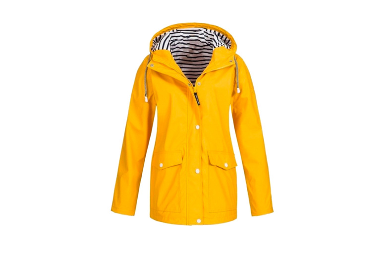 Waterproof Hooded Raincoat | Fashion 