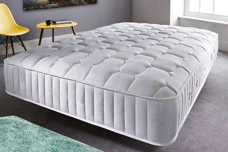 Deluxe Harley Tufted 2000 Pocket Spring Mattress - 5 Sizes