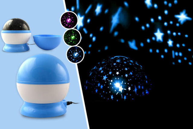 Rotating Galaxy Night Light Projector | Shop | Wowcher