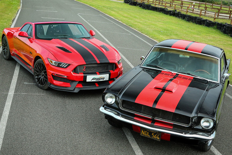 Muscle Car Driving Experience – Ford Mustang V8 GT or 1965 V8 – 3+ Laps – 18 Locations – PSR Experience | Wowcher