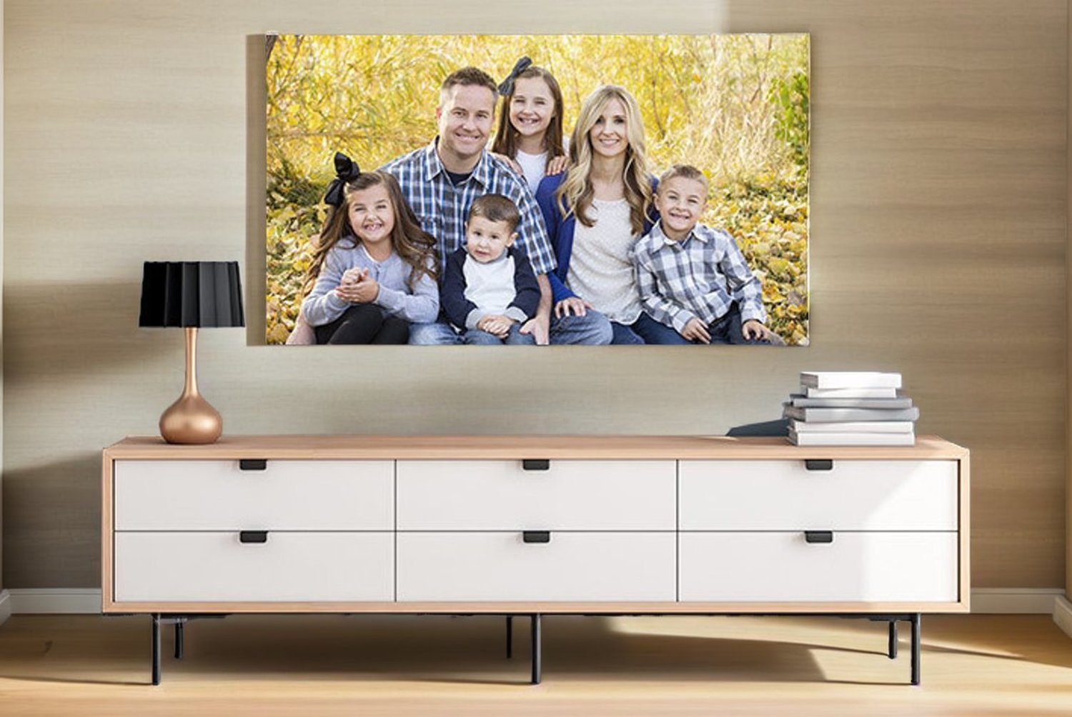 A personalised canvas, 25cm x 25cm | Wowcher