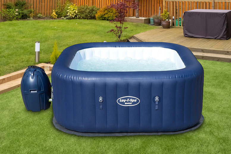 £1150 instead of £2000 for a Lay-Z-Spa Hawaii Airjet Spa hot tub from Direct2Publik – save 43% £1150 instead of £2000 for a Lay-Z-Spa Hawaii Airjet Spa hot tub from Direct2Publik – save 43%