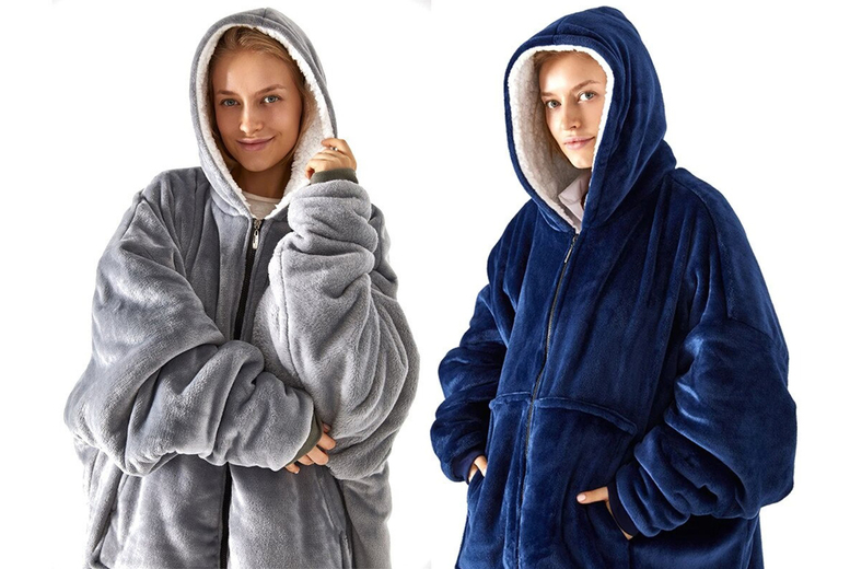 hoodie blanket jacket