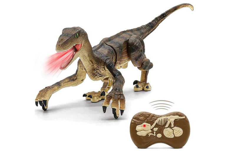 Remote Control Velociraptor Dinosaur Toy – Interactive, Educational, Ages 6+, Battery-Operated | Wowcher Remote Control Velociraptor Dinosaur Toy – Interactive, Educational, Ages 6+, Battery-Operated | Wowcher
