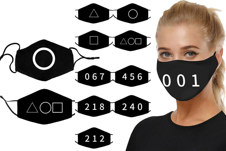 Squid Game-Inspired Face Covering