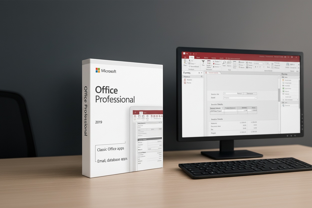 Microsoft Office 2019 Software License - Home & Student or Professional Edition - Digital Download for Windows 10 & 11 | Wowcher