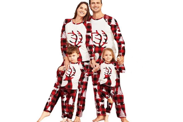 Christmas Check PJs - 3 Size Variations!