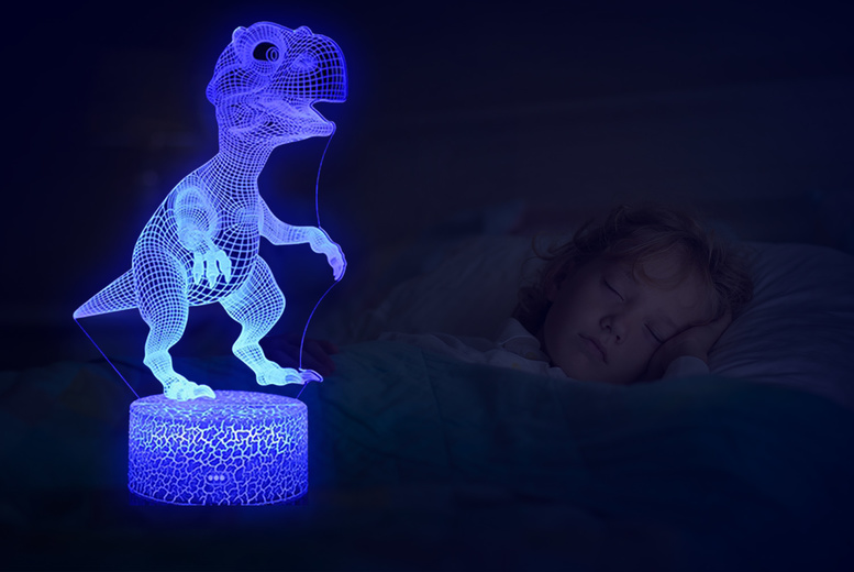 3D Dinosaur Night Lamp from LivingSocial