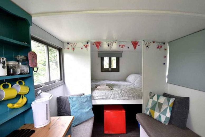 Nottinghamshire Caravan Glamping Stay: 2-5 Nights & BBQ Hire Offer Price £ 71.00 | Pampering