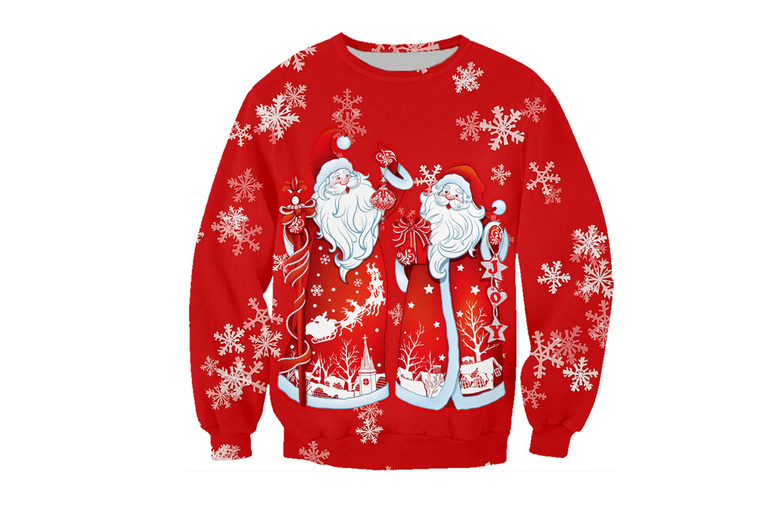 Men’s Crew Neck Christmas Jumper – 5 Colours | Wowcher Men’s Crew Neck Christmas Jumper – 5 Colours | Wowcher