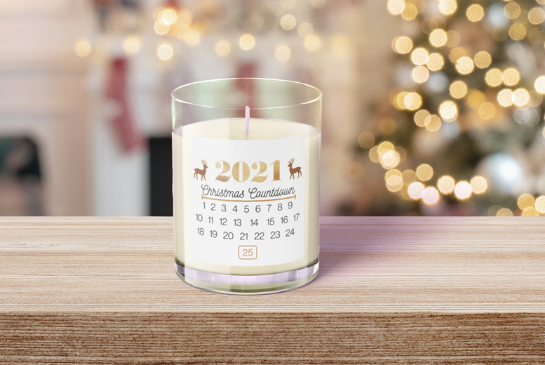 25 Days of Christmas Advent Candle Deal Price £7.99