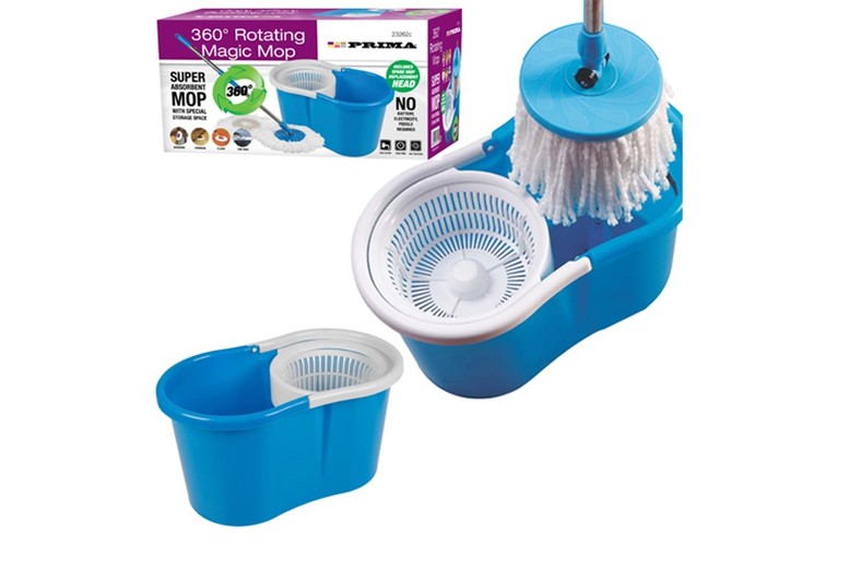 360° Rotating Microfibre Spin Mop and Bucket Offer Price £ 9.99 | General Household