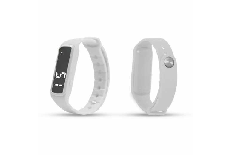 Aquarius AQ114 Fitness Tracker – Sleek White Activity Watch, Step Counter & Sleep Monitor, Long Battery Life, Non-Bluetooth | Wowcher