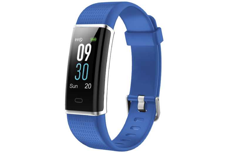 Aquarius AQ200 Fitness Tracker & Smart Health Watch – Heart Rate, Sleep Tracking, Step Counter, Waterproof, iOS/Android Compatible, Long Battery Life