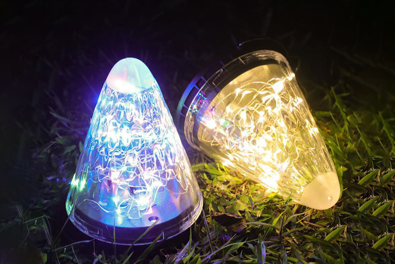 LED String Cone Lights – 3 Sets & 2 Colours! Deal Price £10.99