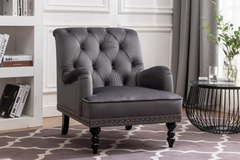 From £139 instead of £299.99 for a Darwin accent arm chair in cream, grey or blue from Tudor Furniture – save up to 54% From £139 instead of £299.99 for a Darwin accent arm chair in cream, grey or blue from Tudor Furniture – save up to 54%