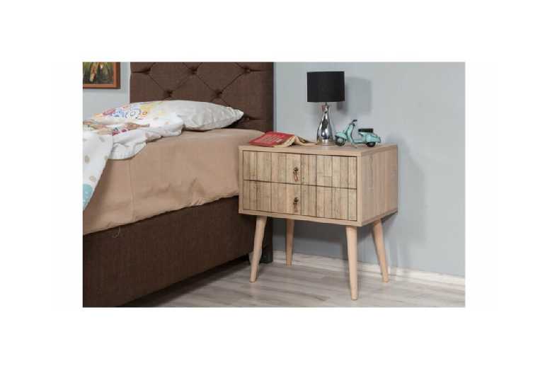 City Bedside Table Natural Deal Price £94.40