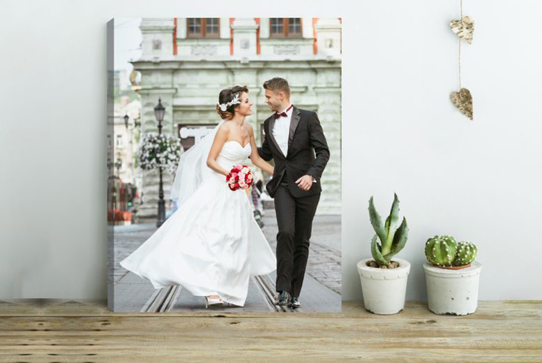 Personalised A4 Photo Canvas Print