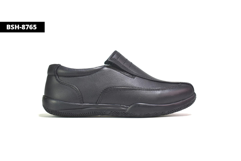 Black Boys’ Formal School Shoes – Slip-On Leather Comfort | Wowcher Black Boys’ Formal School Shoes – Slip-On Leather Comfort | Wowcher