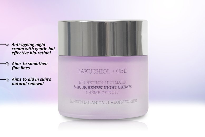 50ml Bakuchiol + CBD Renew Night Cream – 1 or 2! Deal Price £17.99