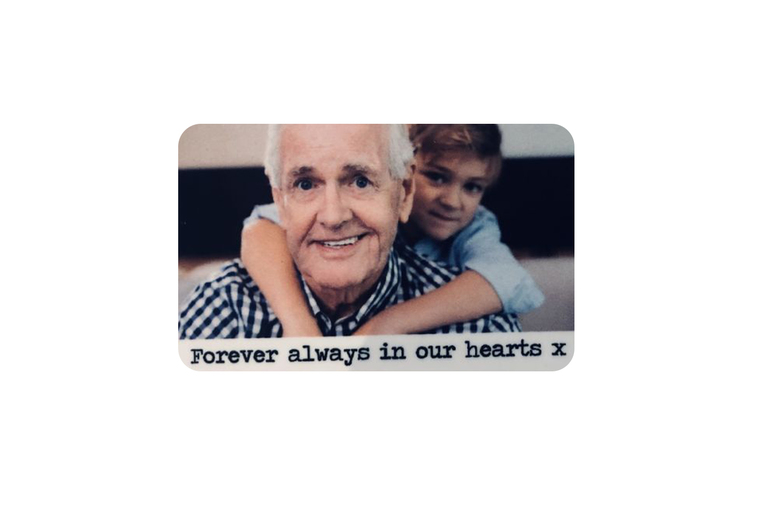 Personalised Christmas Message Card – Custom Photo & Text Keepsake Gift | Wowcher