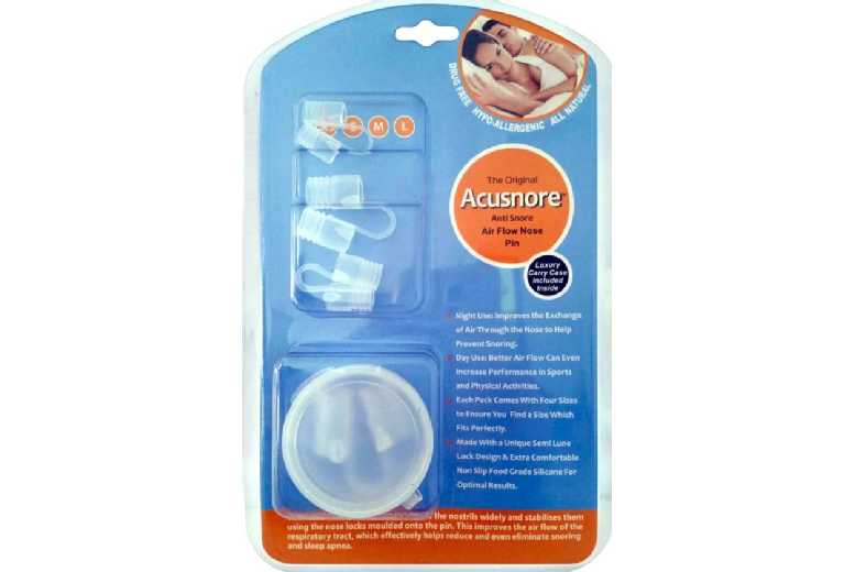 Acusnore Anti-Snoring Nose Pins | Wowcher